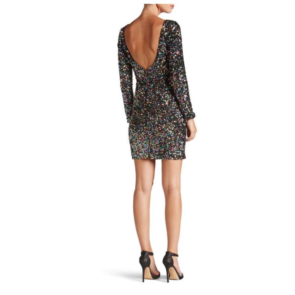 Sequin body-con dress - Picture 1 of 4